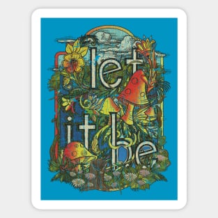 Let It Be 1970 Sticker